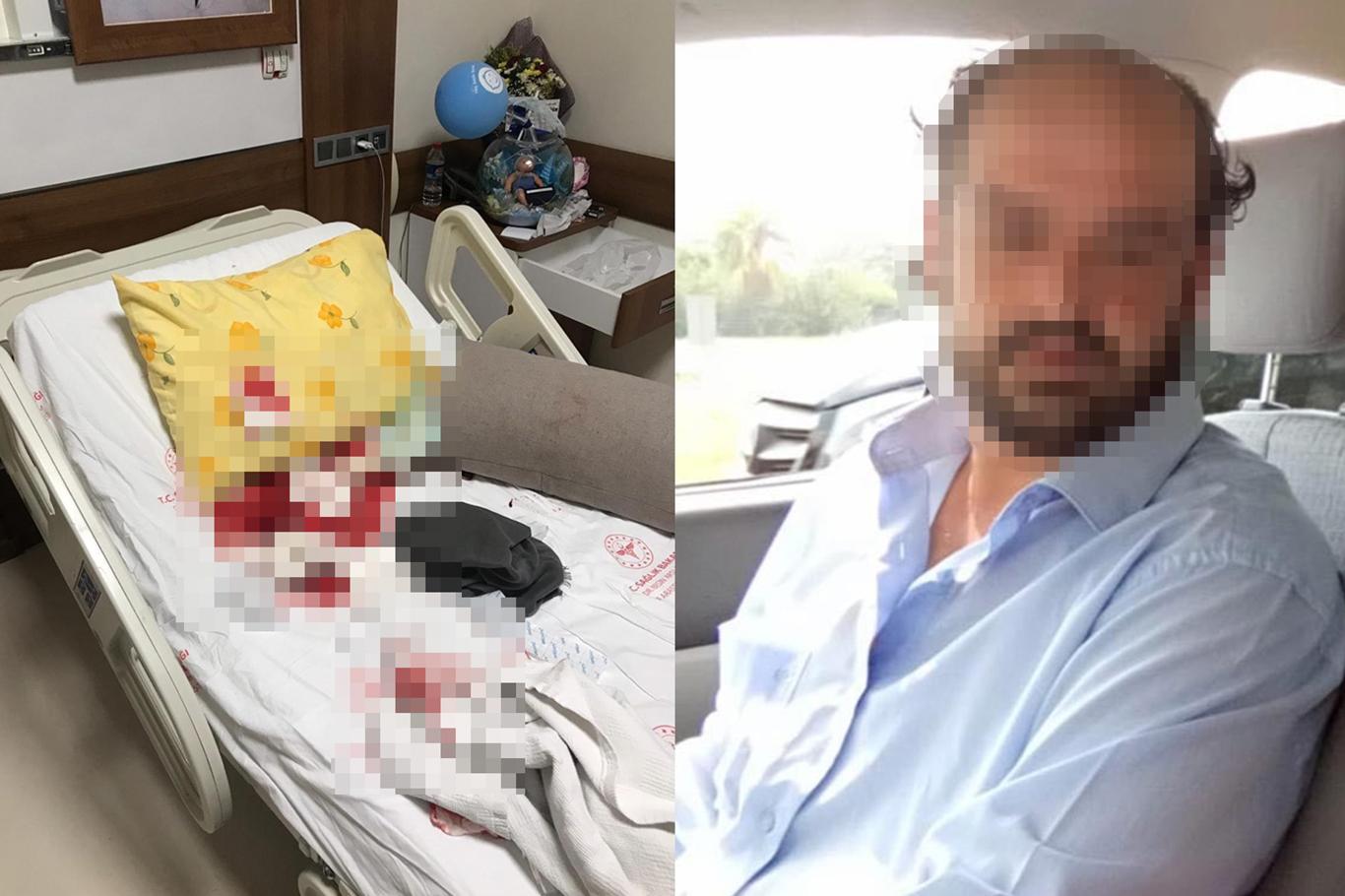 Yeni doğum yapan kadın 6 aydır ayrı yaşadığı eşi tarafından bıçaklandı